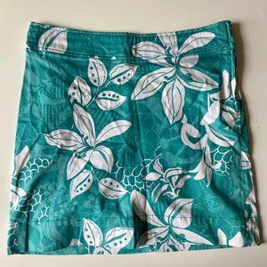 [H&M] Tropical Turquoise Skirt